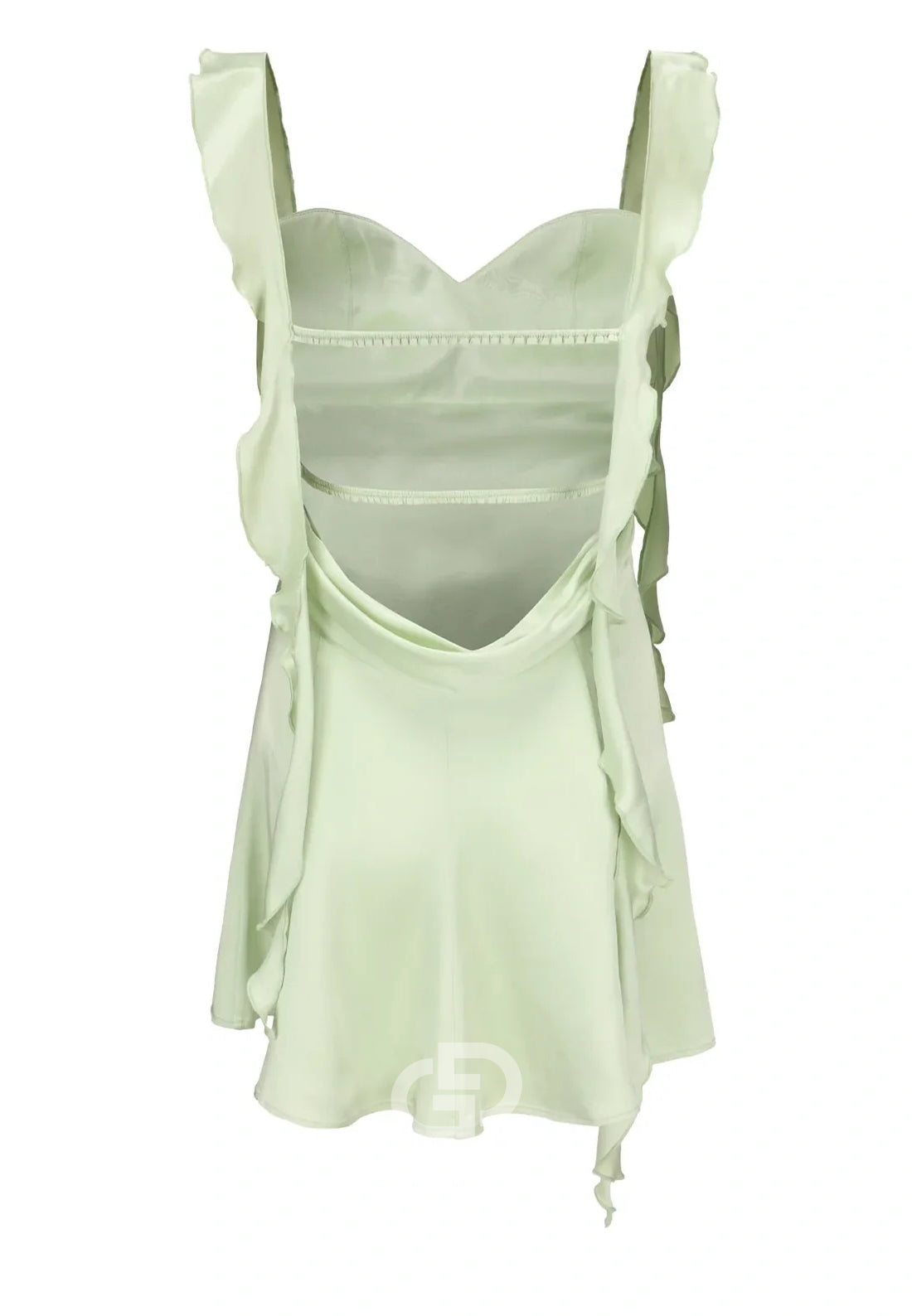 Cute Sheath Square Neck Short Homecoming Dress with Backless