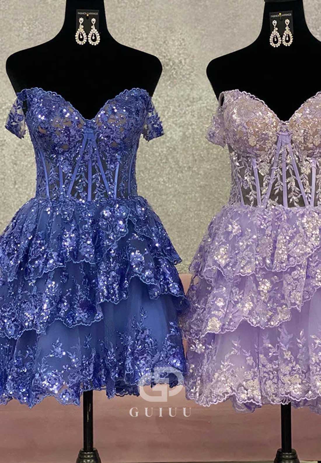 Charming Sleeveless Sweetheart Corset Homecoming Dress